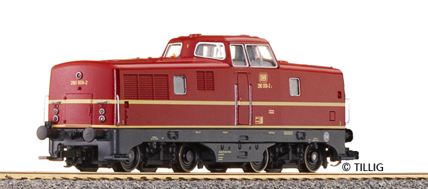 Diesel locomotive BR 280<br /><a href='images/pictures/Tillig/04800.jpg' target='_blank'>Full size image</a>